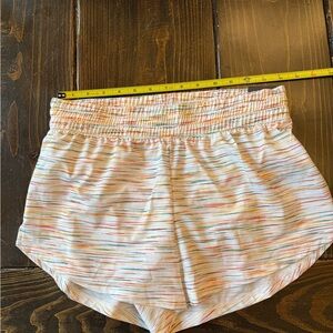 DSG Women's Pastel Striped Athletic Shorts